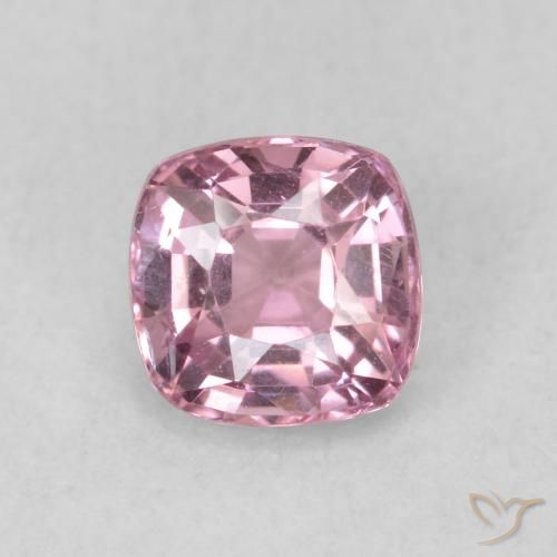 0.86ct Naturale Rosa gomma da masticare Spinello, Cuscino, VS