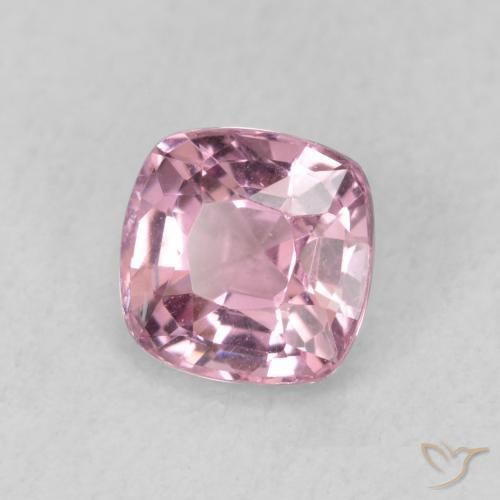 Spinello Rosa gomma da masticare naturale da 0.86 ct, Cuscino, VS