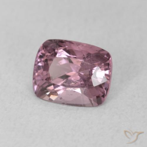 Spinello Rosa violetto naturale da 0.96 ct, Cuscino, VS