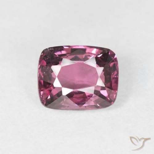 0.98ct Naturale Viola medio Spinello, Cuscino, VS