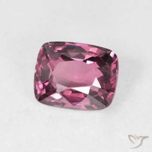 Spinello Viola medio naturale da 0.98 ct, Cuscino, VS