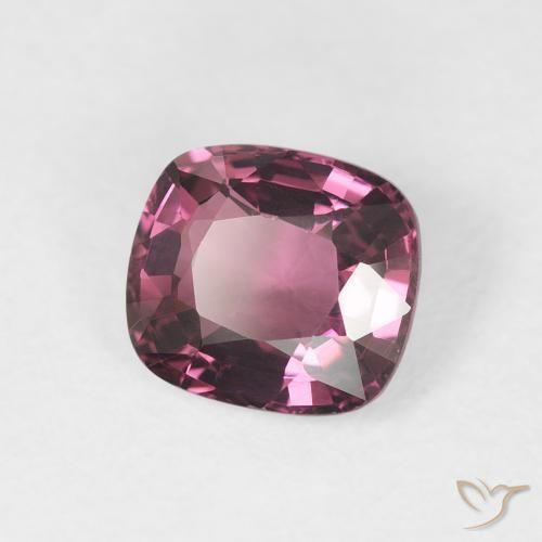 Spinello Magenta intenso naturale da 1.27 ct, Cuscino, VVS-VS