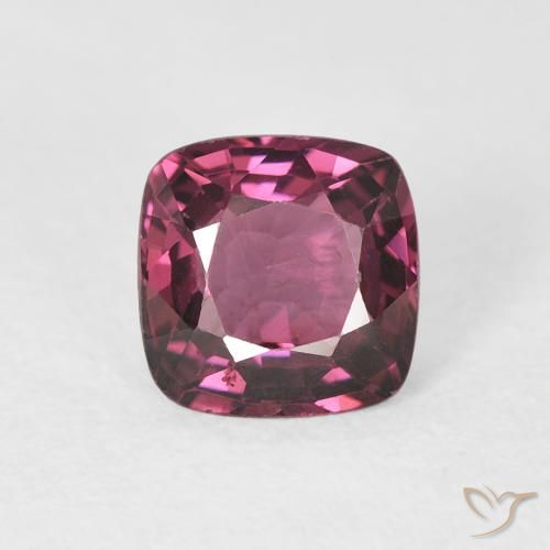 1.07ct Naturale Viola medio Spinello, Cuscino, VS, Photo A