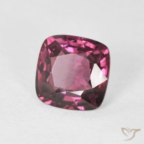 Spinello Viola medio naturale da 1.07 ct, Cuscino, VS