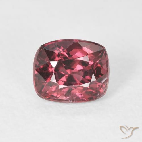 0.98ct Naturale Viola medio Spinello, Cuscino, VS, Photo A