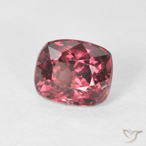 Spinello Viola medio naturale da 0.98 ct, Cuscino, VS