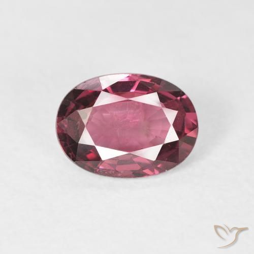 1.04ct Naturale Viola medio Spinello, Ovale, VS
