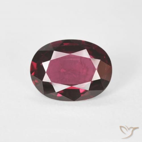 1.00ct Naturale Viola medio Spinello, Ovale, VS