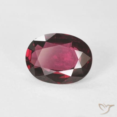 Spinello Viola medio naturale da 1.00 ct, Ovale, VS
