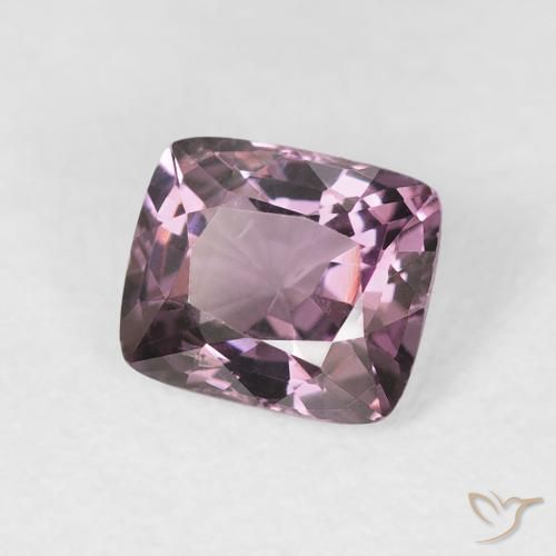 Spinello Viola medio naturale da 0.95 ct, Cuscino, VS