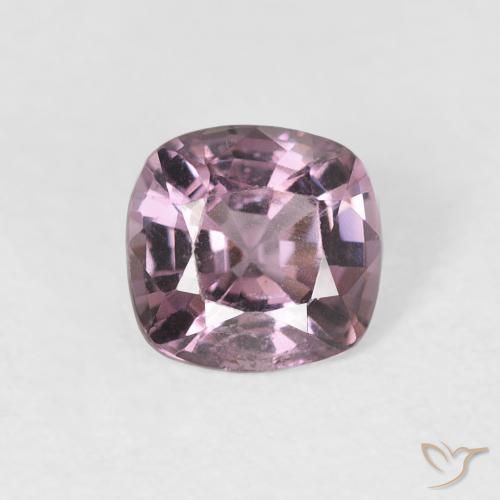0.87ct Naturale Tono malva profondo Spinello, Cuscino, VS
