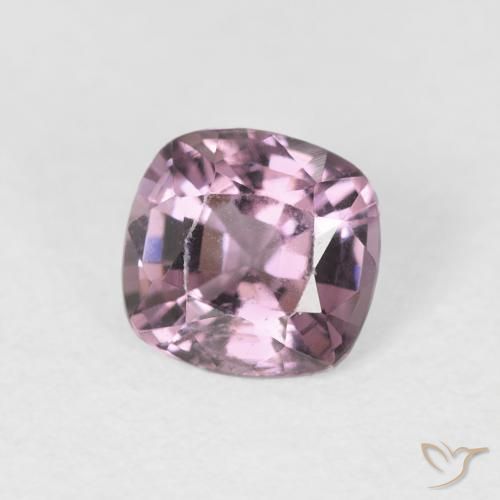 Spinello Tono malva profondo naturale da 0.87 ct, Cuscino, VS