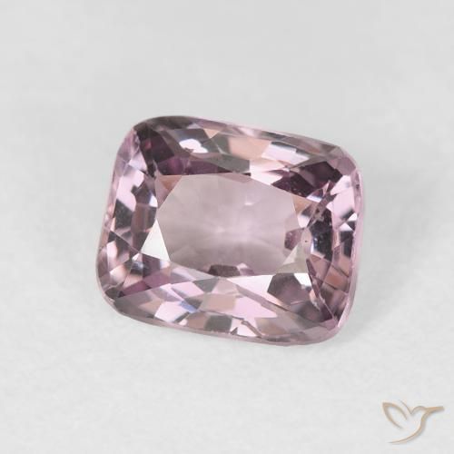 Spinello Viola chiaro naturale da 1.19 ct, Cuscino, VS