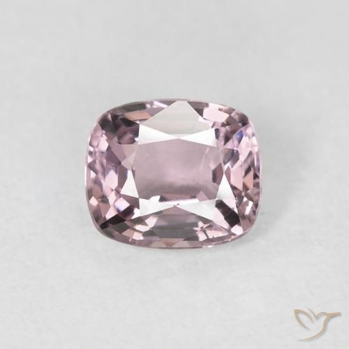 1.00ct Naturale Rosa violetto Spinello, Cuscino, VS