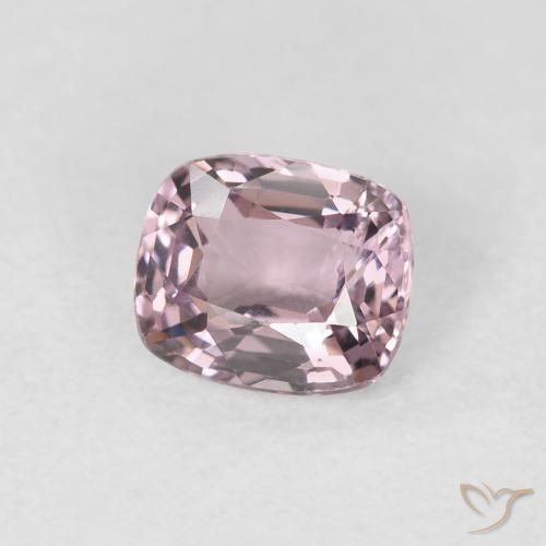 Spinello Rosa violetto naturale da 1.00 ct, Cuscino, VS