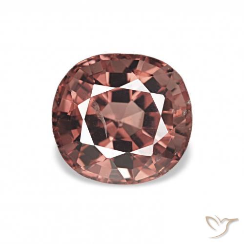 1.05ct Rosso scuro Spinello, Cuscino, VS