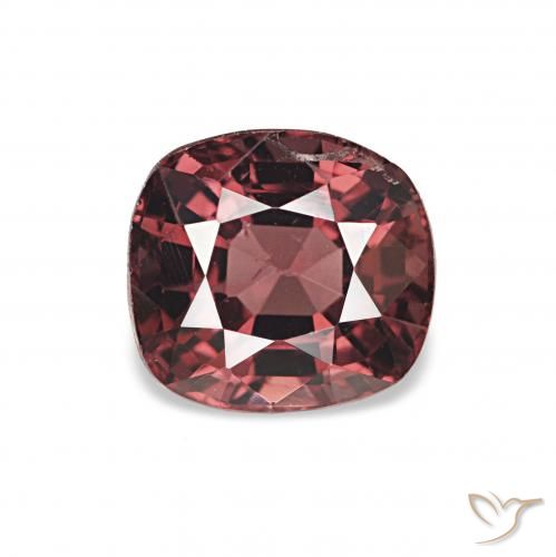 1.20ct Rosso scuro Spinello, Cuscino, VS