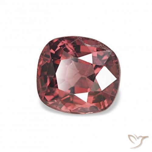 Spinello Rosso scuro naturale da 1.20 ct, Cuscino, VS