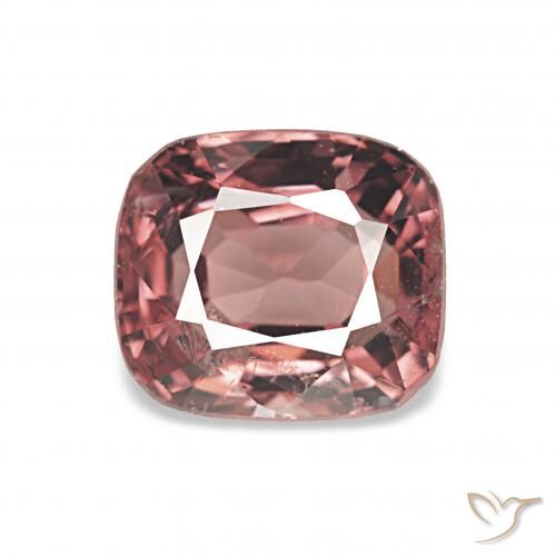 1.43ct Rosso scuro Spinello, Cuscino, VS
