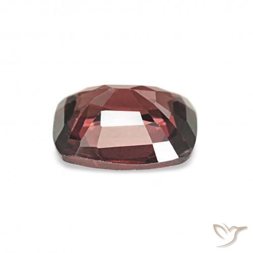 Spinello Rosso scuro naturale da 1.09 ct, Cuscino, VS