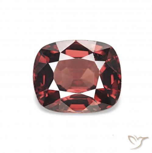 1.12ct Naturale Rosso scarlatto Spinello, Cuscino, VS, Photo A