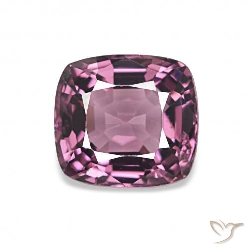 1.58ct Viola rossastro Spinello, Cuscino, VVS-VS