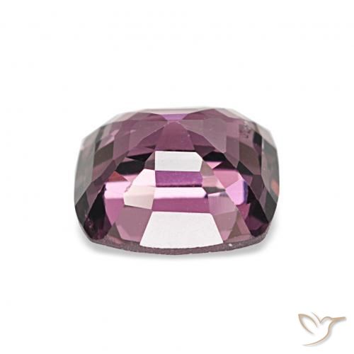 Spinello Viola rossastro naturale da 1.58 ct, Cuscino, VVS-VS