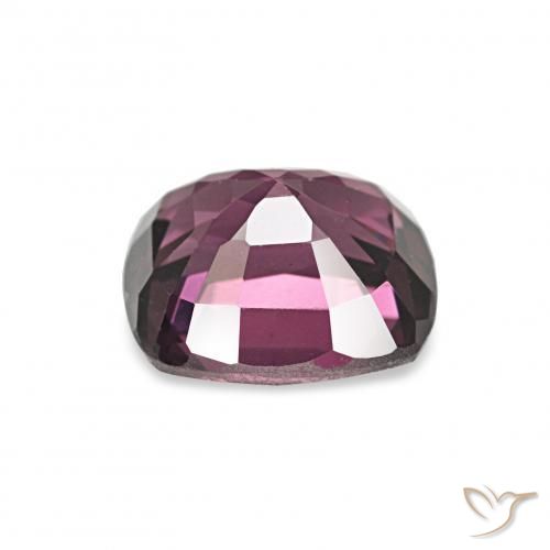 Spinello Viola scuro naturale da 1.17 ct, Cuscino, VVS-VS