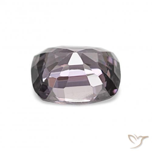 Spinello Purplish Grey naturale da 1.17 ct, Cuscino, VVS-VS