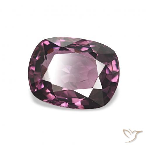 Spinello Viola medio naturale da 1.43 ct, Cuscino, VVS-VS