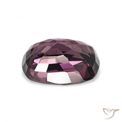 Spinello Viola medio naturale da 1.43 ct, Cuscino, VVS-VS