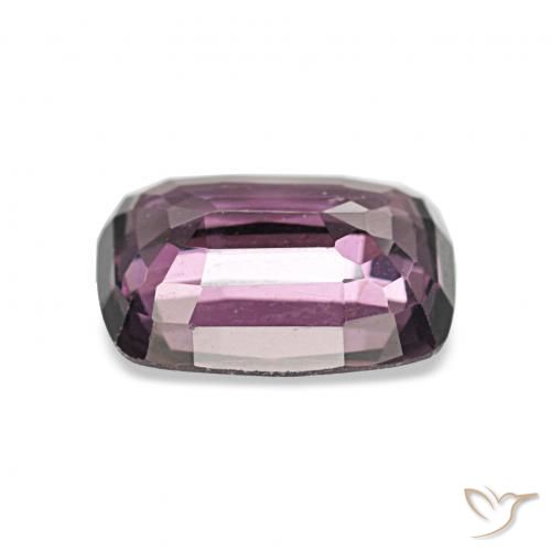 Spinello Viola Boysenberry naturale da 1.35 ct, Cuscino, VVS-VS