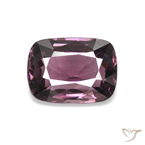 1.44ct Viola rossastro Spinello, Cuscino, VVS-VS