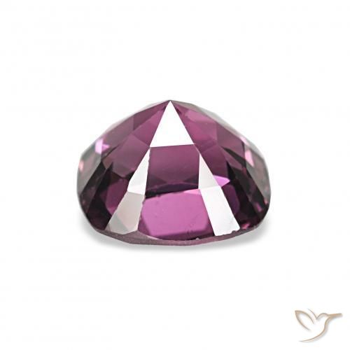Spinello Viola rossastro naturale da 1.12 ct, Cuscino, VVS-VS
