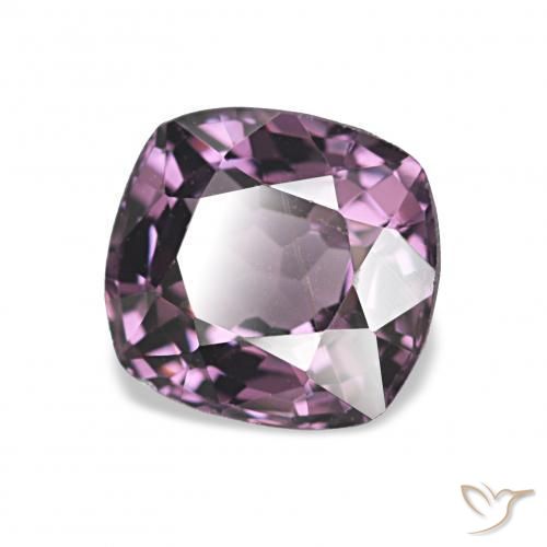 Spinello Viola medio naturale da 1.36 ct, Cuscino, VVS-VS