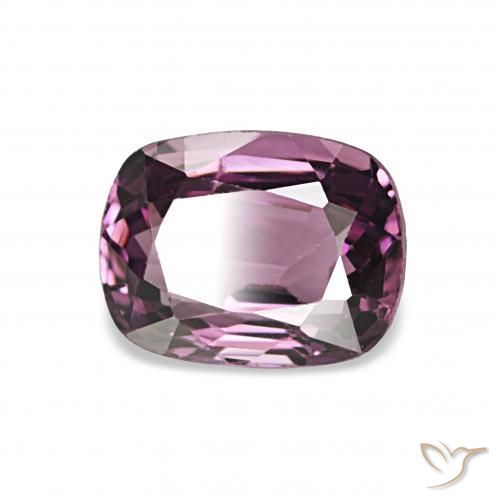 Spinello Viola Boysenberry naturale da 1.03 ct, Cuscino, VVS-VS