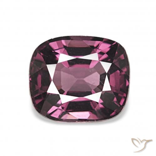1.58ct Rosso porpora intenso Spinello, Cuscino, VVS
