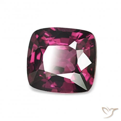 Spinello Viola scuro naturale da 1.21 ct, Cuscino, VVS-VS