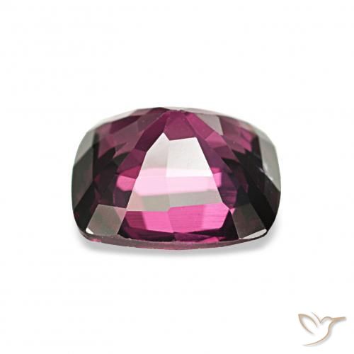 Spinello Viola scuro naturale da 1.21 ct, Cuscino, VVS-VS