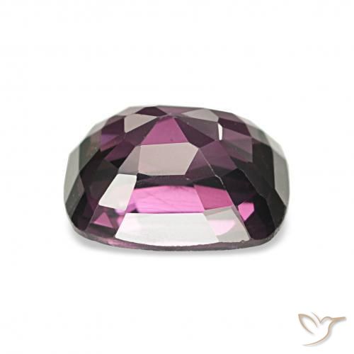 Spinello Viola scuro naturale da 1.69 ct, Cuscino, VVS