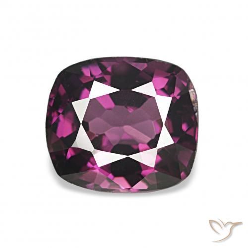 1.28ct Viola scuro Spinello, Cuscino, VVS