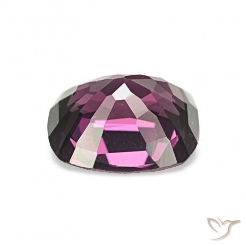 Spinello Viola scuro naturale da 1.28 ct, Cuscino, VVS