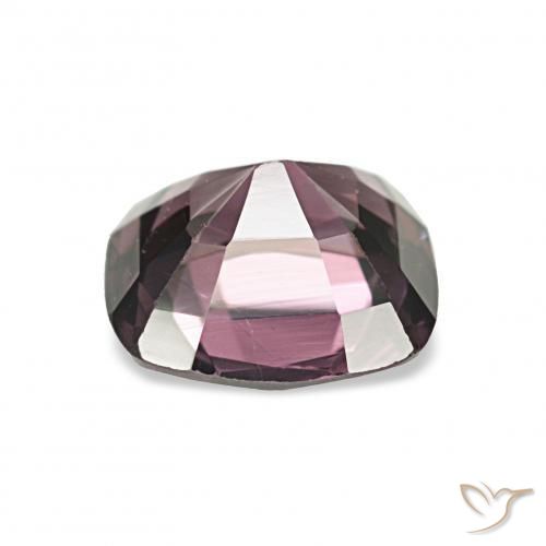 Spinello Prugna Viola naturale da 1.40 ct, Cuscino, VVS