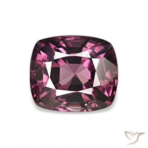 1.37ct Viola medio Spinello, Cuscino, VVS