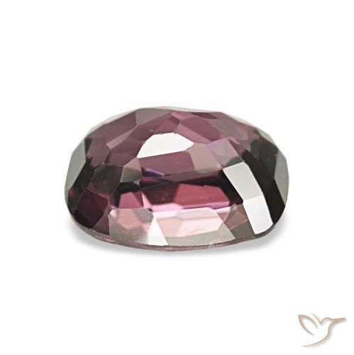 Spinello Viola scuro naturale da 1.28 ct, Cuscino, VVS