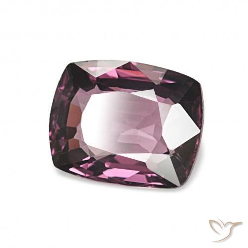 Spinello Viola scuro naturale da 1.51 ct, Cuscino, VVS