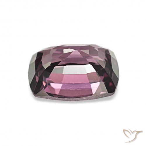 Spinello Viola scuro naturale da 1.51 ct, Cuscino, VVS
