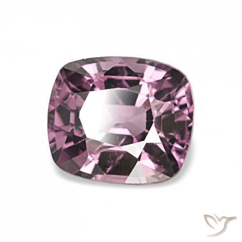 Spinello Viola scuro naturale da 1.10 ct, Cuscino, VS