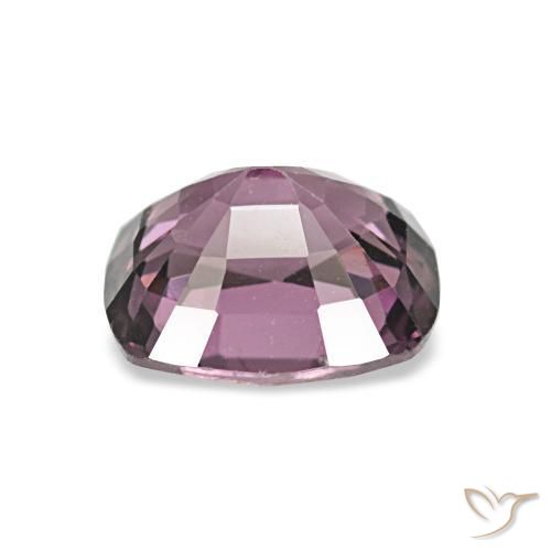 Spinello Viola scuro naturale da 1.10 ct, Cuscino, VS