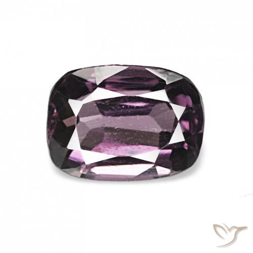 1.06ct Eggplant Purple Spinello, Cuscino, VS
